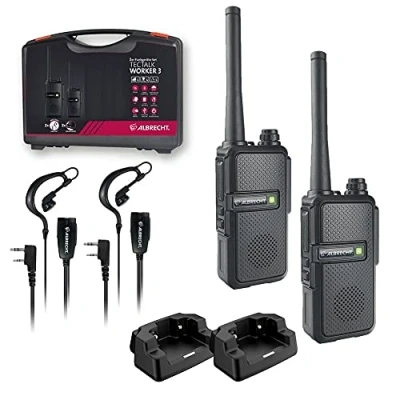 Immagine di Albrecht Tectalk Worker 3 2er 29825 Radio PMR portatile Kit da 2