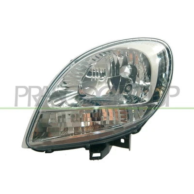 Immagine di PRASCO RN9174804 fari Sx H4 bianco con lampeggiatore per veicolo circolazione Dx portalampada senza motore regolazione assetto