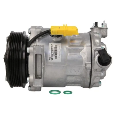 Immagine di THERMOTEC KTT090119 Compressore Aria Condizionata SD7C16 12 PAG 46 R 134a CITROËN: C5 III Station Wagon, C4 I Grand Picasso, DS3 Hatchback