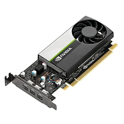 Immagine di PNY NVIDIA T400 Carta Grafica Professionale 2GB GDDR6 PCI Express 3.0 x16, Singolo Slot, 3x Mini Porta del display, 8K Supporto, Ventilatore attivo ultra silenzioso