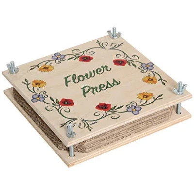 Immagine di Bartl Pressa per Fiori in Legno 19 cm x Colorato Flower Press.