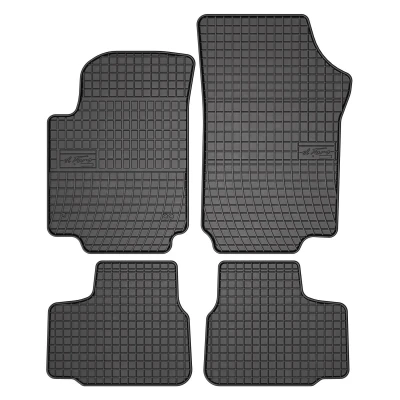 Immagine di FROGUM 0399 Set tappetino Gomma anteriore e posteriore 4 nero Su misura VOLKSWAGEN: up! Hatchback, SKODA: Citigo, SEAT: Mii