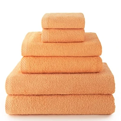 Immagine di Top Towel Set 2 asciugamani, teli bagno o doccia e asciugamani bidet 100% cotone 400 g/m2