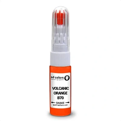 Immagine di SD COLORS VOLCANIC ARANCIO B70 compatibile con BMW/MINI New Touch Up Paint Pen Kit di riparazione 20 ML GRAFFIO SPAZZOLA CODICE COLORE