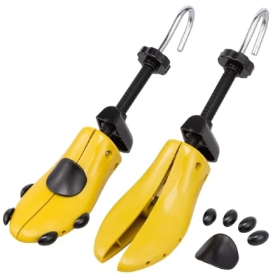 Immagine di H&amp;S Allarga Scarpe Uomo Set di 2 Tendiscarpe Forme per da Accessori Allargare le Forma Allievare Calli e Duroni Allargascarpe Regolabili