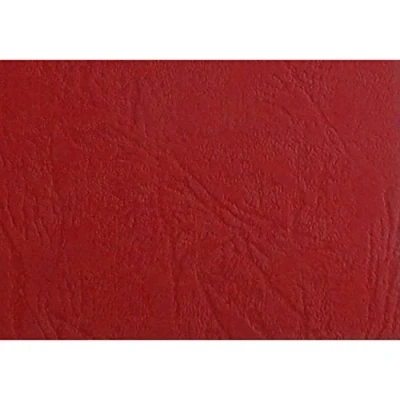 Immagine di GBC Copertine Leathergrain 100pz Rosso CE040031