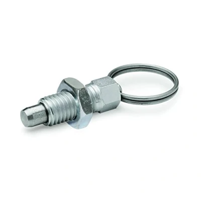 Immagine di Ganter Norm elementi GN 717 8 AK M12 Acciaio inossidabile bullone di Resto, argento, ST