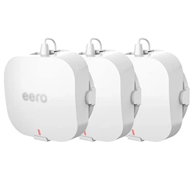 Immagine di Growalleter supporto da parete per eero Pro 6E mesh Wi Fi System, con gestione del cavo (confezione 3)