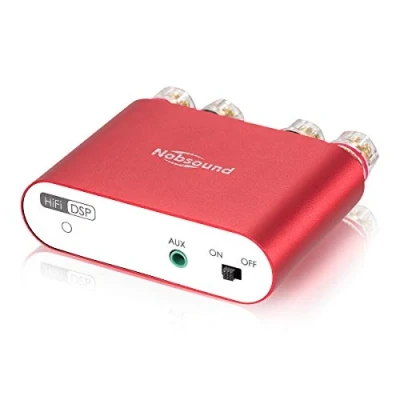 Immagine di Nobsound NS 10G Pro Hi Fi DSP 100W (50W x 2) amplificatore audio digitale Bluetooth 4.2, 2.0 Canale Stereo Power Audio, per altoparlanti domestici, versione aggiornata