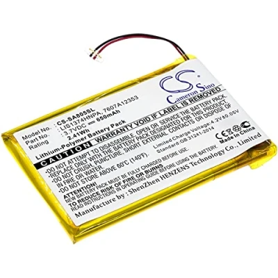 Immagine di CS SA805SL Batterie 650mAh compatibile con [Sony] NW A805, A805B, A805P, A805W, A806B, A806P, A806V, A806W, A808B, A815, A816, S639, S639F, NWZ A801, A810,