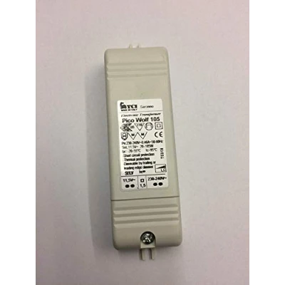 Immagine di Trasformatore elettronico TCI Pico Wolf 105 20 W 12 V alogeno, dimmerabile