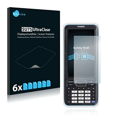 Immagine di savvies (6 Pezzi Pellicola Protettiva per Casio FX CP400 ClassPad II Protezione Schermo Trasparente