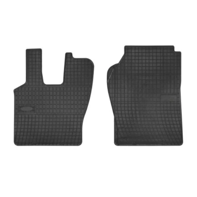 Immagine di FROGUM 0076P Set tappetino driver cab P Gomma anteriore 2 nero Su misura
