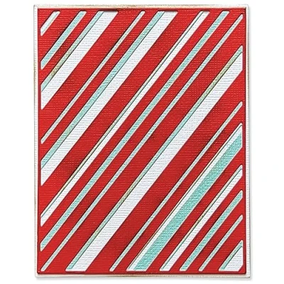 Immagine di Set di Fustelle Thinlits 3PK a righe strati Tim Holtz