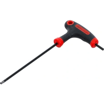 Immagine di Kraftmann Chiave esagonale Forza Uomo con impugnatura a T, interna/6, 3 mm, lunghezza 100 mm