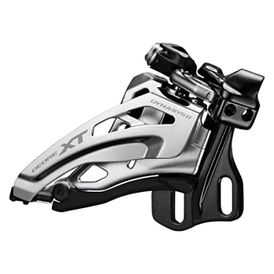 Immagine di XT Anteriore Shimano Deore fd M8020 MTB, 11 x 2, Nero/Argento