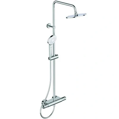 Immagine di Ideal Standard A7230AA Ceratherm t50 Colonna doccia con miscelatore termostatico esterno, cromo