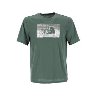 Immagine di THE NORTH FACE NF0A8BQVHCH M Foundation Abstract Graphic Tee T Shirt Uomo Duck Green Taglia L