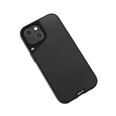 Immagine di Mous Cover per iPhone 15 Plus con MagSafe Limitless 5.0 Pelle nera Custodia Case Antiurto