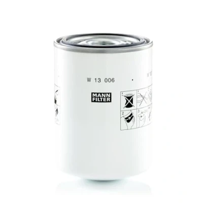 Immagine di Filtro, Sistema idraulico di lavoro MANN FILTER W 13 006