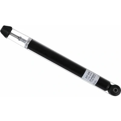 Immagine di SACHS 317 510 Ammortizzatore A pressione del gas doppio tubo telescopico Spina superiore, Occhiello inferiore