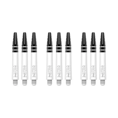Immagine di RED DRAGON Nitrotech Short Stems Solid White 3 Sets per Pack (9 in Total)