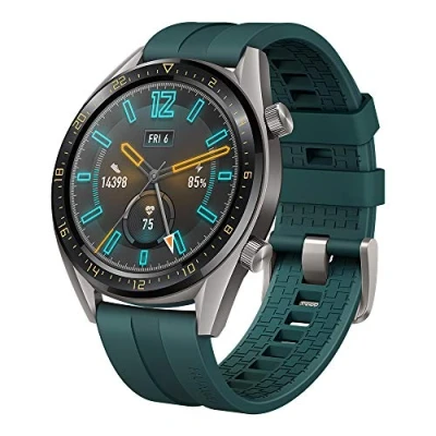 Immagine di HUAWEI Watch GT Active Smartwatch, Autonomia Batteria fino a 2 Settimane, Display Touch 1.39&quot; AMOLED, Fitness Tracker con GPS, Rilevazione Battito Cardiaco, Resistente all&#039;Acqua 5 ATM, Verde Scuro