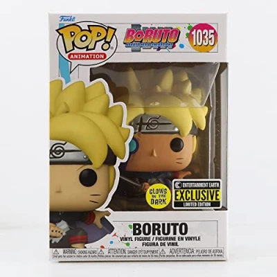 Immagine di Boruto with Marks Glow in The Dark Pop! Vinyl Figure Entertainment Earth Exclusive