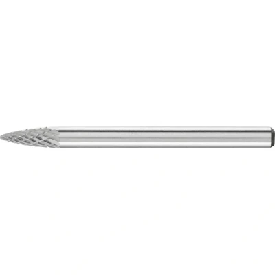 Immagine di PFERD 21222543 Punta fresatrice Archivio ovale Lunghezza 37 mm Dimensione, Ø 3 operativa 7 Diametro albero