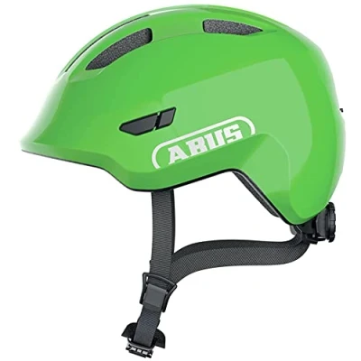 Immagine di Abus, Casco per Bambini ABUS Smiley 3.0 da Ciclista con una Vestibilità Avvolgente, Design Adatto ai e Spazio le Trecce, Ragazze Ragazzi
