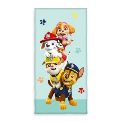 Immagine di Herding Paw Patrol, Asciugamano, 75x150 cm, 100% Cotone, Velour