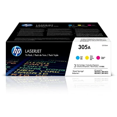 Immagine di HP OPS SUPP A4 LJ NONC SKU(GJ) TONER 305A 3 COLORI PACK CIANO MAGENTA GIALLO
