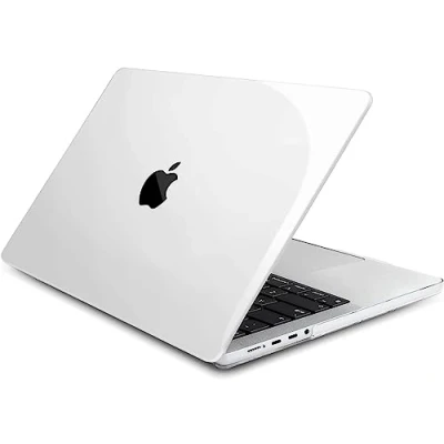 Immagine di ZYB Custodia per MacBook Pro 14 Pollici 2023 2021 M3 M2 M1 Pro/Max Modello A2992 A2918 A2779 A2442, Case Cover Copertina Rigida Ultra Sottile, Trasparente