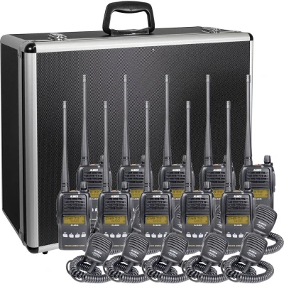 Immagine di Alinco Team Set DJ A 446 EMS 76 150108 Radio PMR portatile Kit da 10