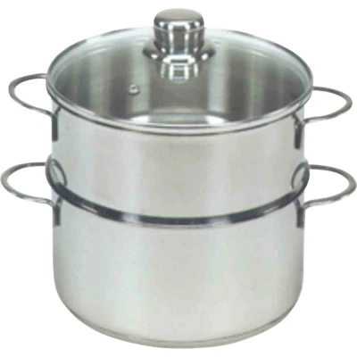 Immagine di Krüger Vaporiera in acciaio INOX 16 cm, colore: Argento
