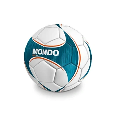 Immagine di MONDO Toys Pallone da Calcio Cucito FIVE PRO Size 4 380 g Colore bianco/Azzurro 23009