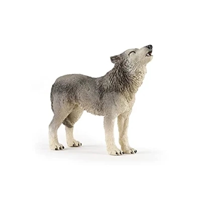 Immagine di PAPO Grande statuetta di animale Lupo, guardiano della foresta, Giocattolo per bambini dai 3 anni Immersione nella fauna selvatica e consapevolezza foresta