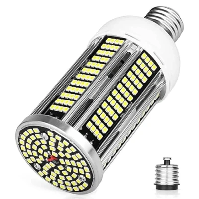 Immagine di Leo&#039;s Light 80W Lampadina LED di mais, Luce 6000K Bianco Freddo 8000LM, E27 Lampadine Mais LED, 500W a Incandescenza Equivalenti, Non Dimmerabile (80W, Freddo)
