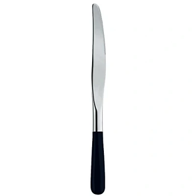 Immagine di Alessi LCD02/6 40 Coltelli da frutta in acciaio inossidabile 18/10 lucido. Manico POM, nero, 6 pezzi