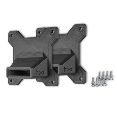 Immagine di Pacchetto di adattatori VESA per monitor HP (22f,24f,24fw,22es,22ea,24es,24ea,27es,27ea,27ea) Set viti incluso 75x75 mm (2 pz.)