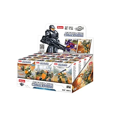 Immagine di Sluban Atomic Storm (Uprising) espositore contenente 12 Pezzi, Multicolore, M38 B0913