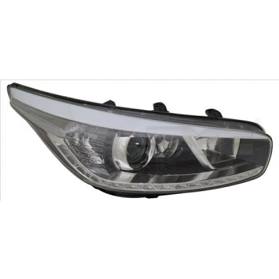 Immagine di TYC 20 14860 16 2 Fari Sx H7/H7/H7, LED con luce guida diurna, di svolta per veicolo circolazione Dx LED, motore elettrico