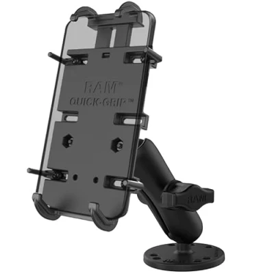 Immagine di SUPPORTO RAM MOUNT B 138 PD4U PER SUPERFICIE LISCIA BARCHE SMARTPHONE LARGE XL