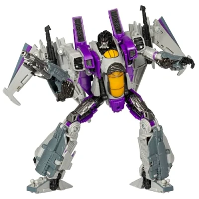 Immagine di Transformers Studio Series Voyager Class, Skywarp 113, Ispirato al Film Bumblebee, Action Figure Convertibile da 16,5 cm, dagli 8 Anni in su