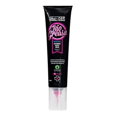 Immagine di Muc Off Bio Grease, 150 Grammi Grasso Bici Impermeabile, per Assemblaggio di Biciclette Bicicletta, Riduce l&#039;Attrito delle Parti Mobili