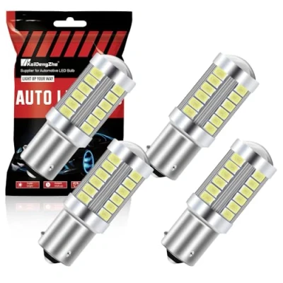 Immagine di 4 pz bianco 1156 BAU15S PY21W 5630 33SMD lampadine LED auto 900LM Super luminoso luce di retromarcia freno posteriore fendinebbia posizione fanale 12 30 v 3.6 w