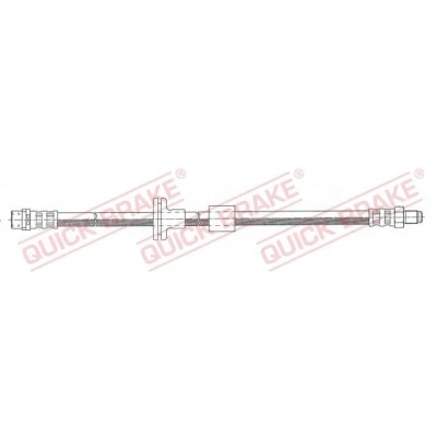 Immagine di QUICK BRAKE 32.409 Tubi Freno 485mm M10x1 con filettatura interna, esterna MERCEDES BENZ: Classe C Sedan