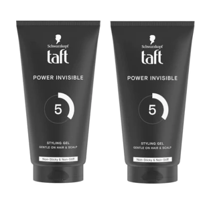 Immagine di Schwarzkopf Taft Gel Power Invisible non stick Hold 5 150ml x 2