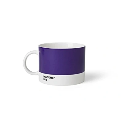 Immagine di Copenhagen design Pantone Tazza di tè, Porcellana, Viola (Violet 519), 475 ml
