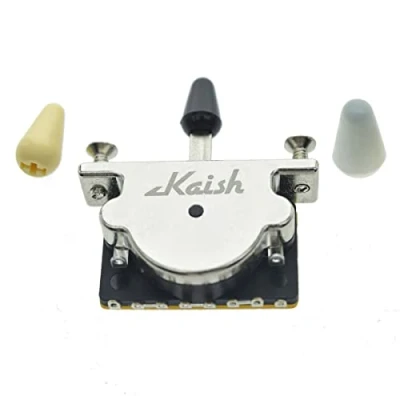 Immagine di Dopro Interruttore a leva per pickup 3 vie, resistente, chitarra Stratocaster Tele, con punte in plastica